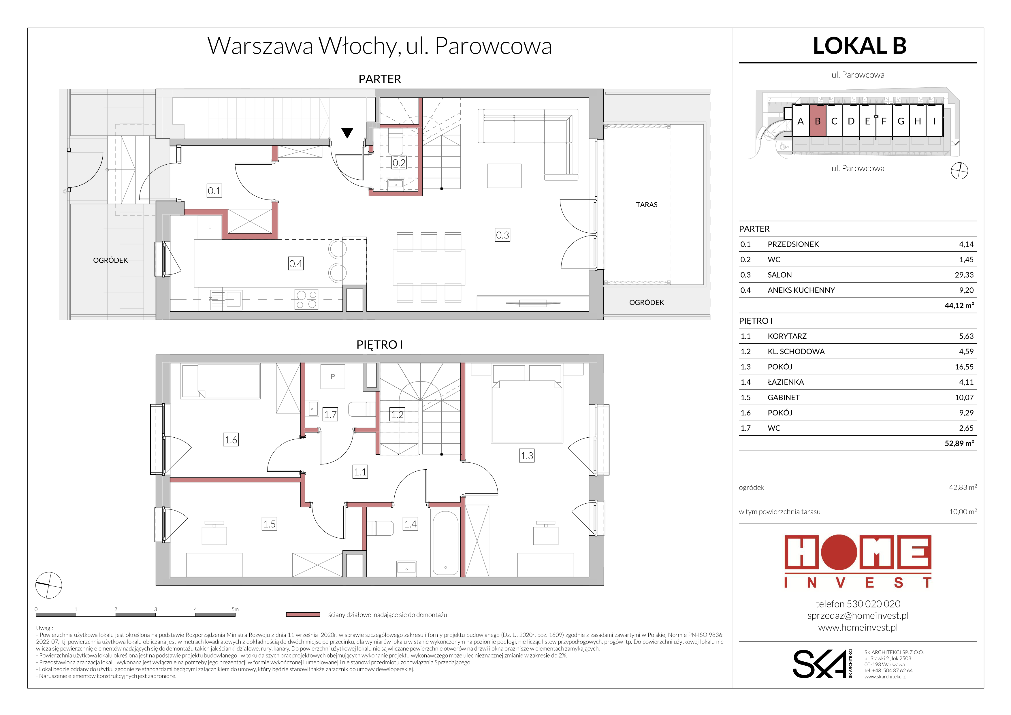 Mieszkanie 149,92 m², parter, oferta nr B, Ostoja Włochy, Warszawa, Włochy, Nowe Włochy, ul. Parowcowa-idx