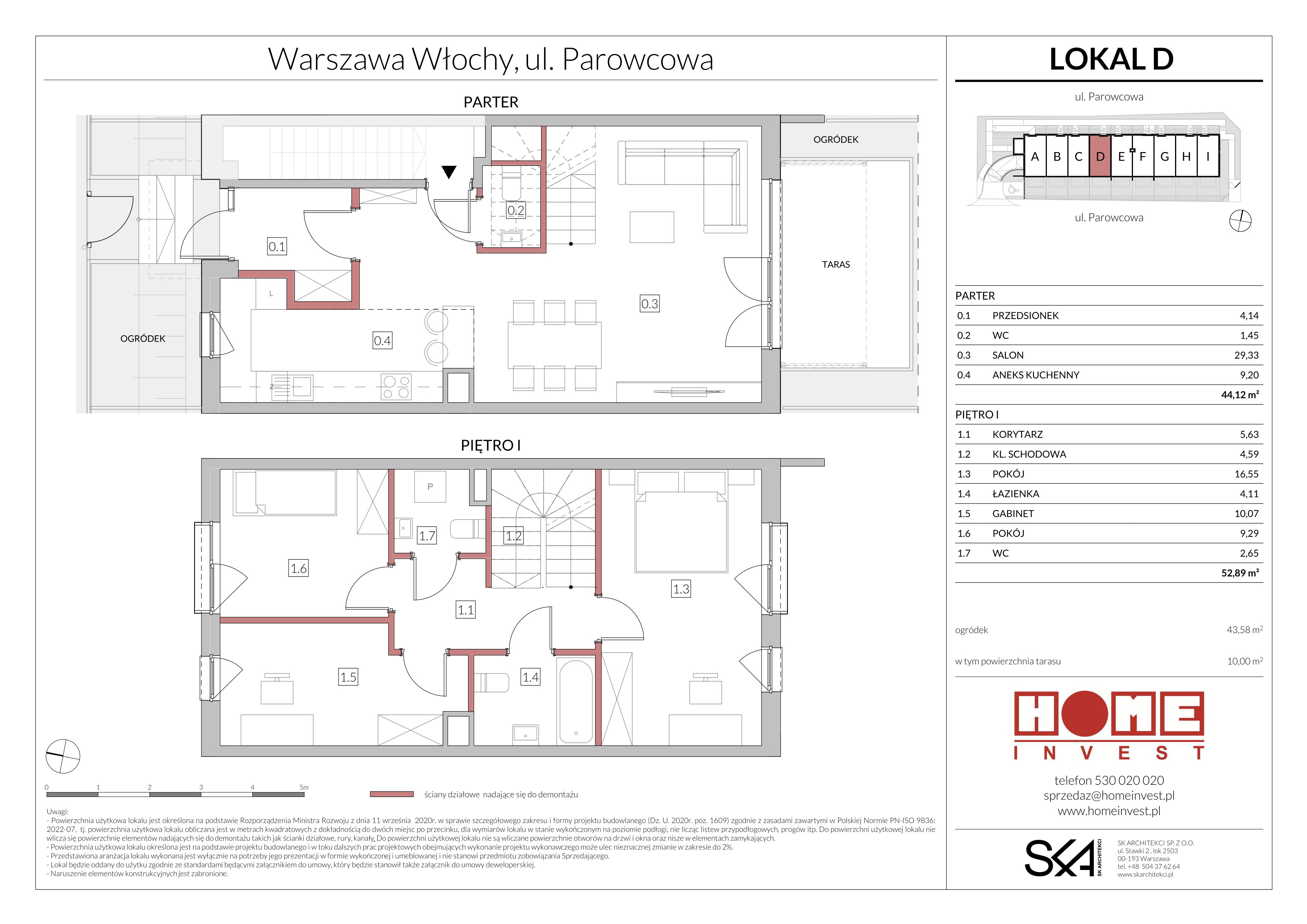 Mieszkanie 149,92 m², parter, oferta nr D, Ostoja Włochy, Warszawa, Włochy, Nowe Włochy, ul. Parowcowa-idx