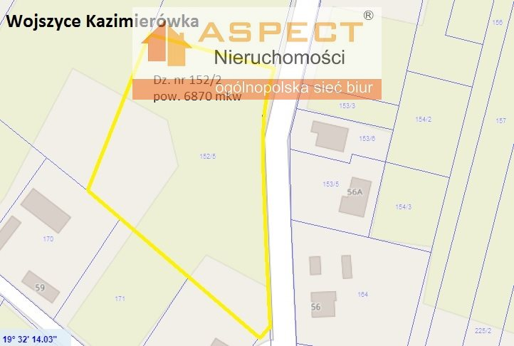 Działka 6 870,00 m², oferta nr , ASK-GS-48179, Bedlno-idx