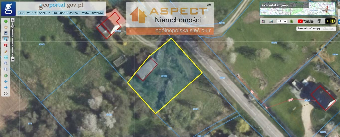 Działka 988,00 m², oferta nr , API-GS-49670, Nowa Ruda-idx