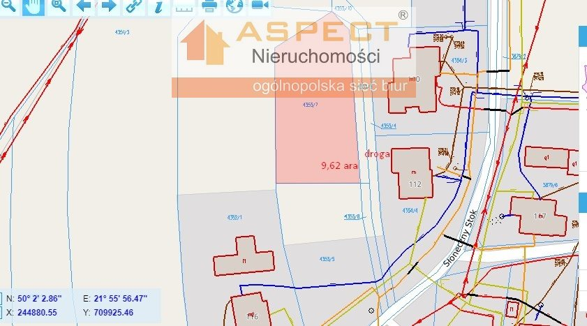 Działka 962,00 m², oferta nr , ASR-GS-45766, Rzeszów-idx