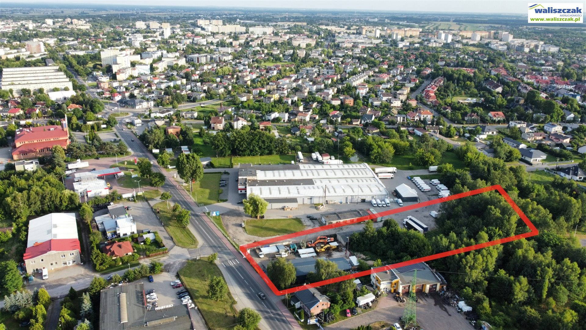 Działka 8 213,00 m², oferta nr , GS-13807, Piotrków Trybunalski, Łódzka-idx