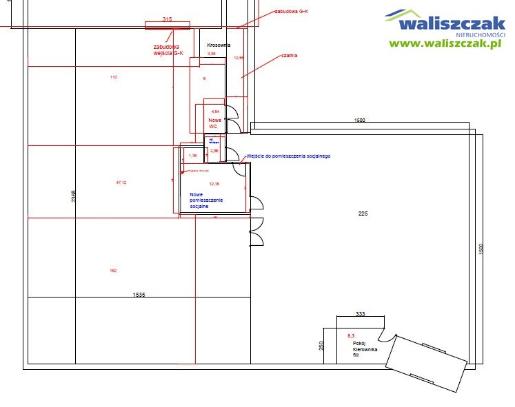 Lokal użytkowy 575,00 m², oferta nr , LW-13961-1, Piotrków Trybunalski-idx