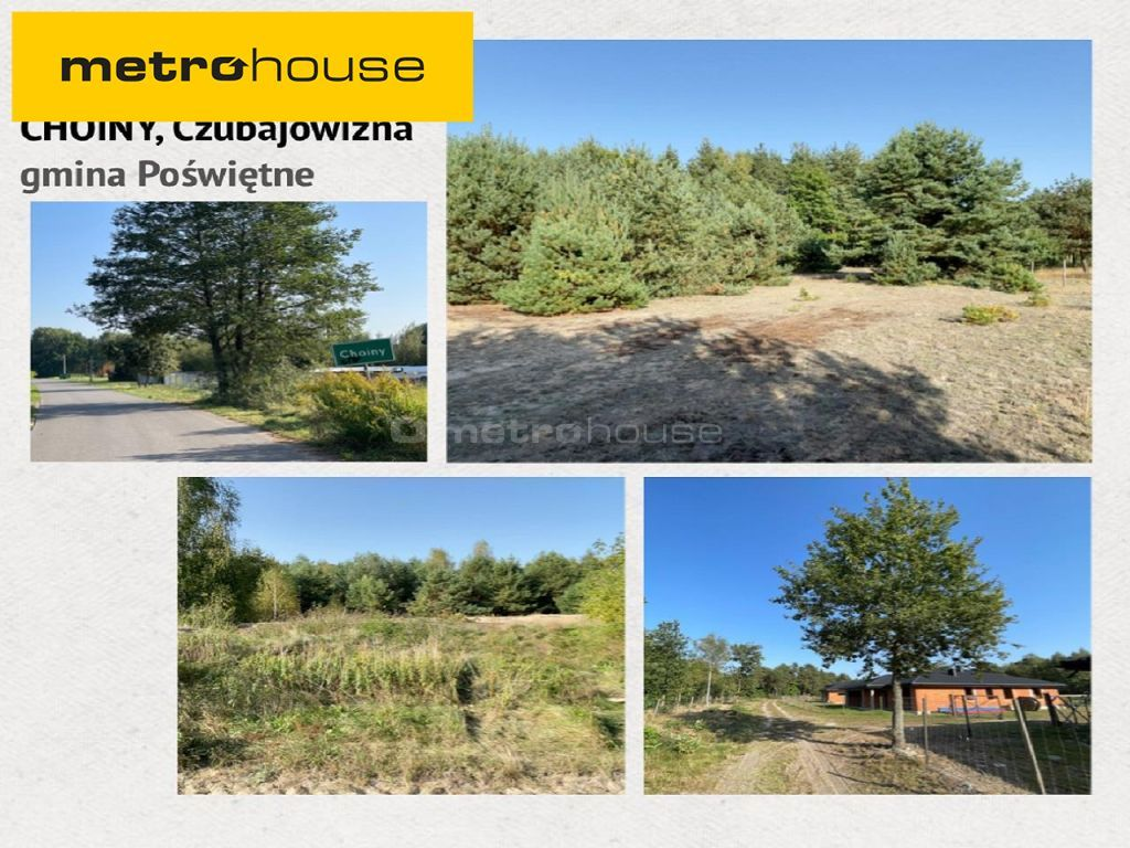 Działka 36 344,00 m², oferta nr , GYZA411, Choiny-idx