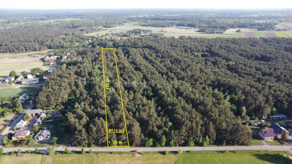 Działka 8 034,00 m², oferta nr , SGJETO572, Gulczewo-idx