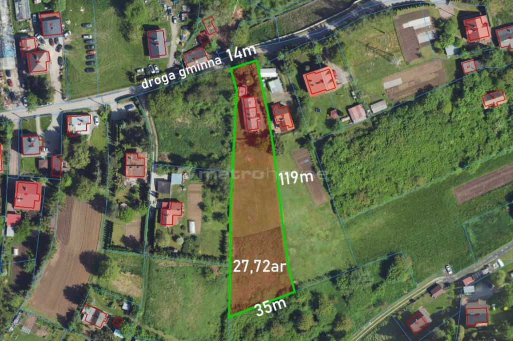 Działka 2 772,00 m², oferta nr , SGVAJO770, Rzeszów, Leśna-idx