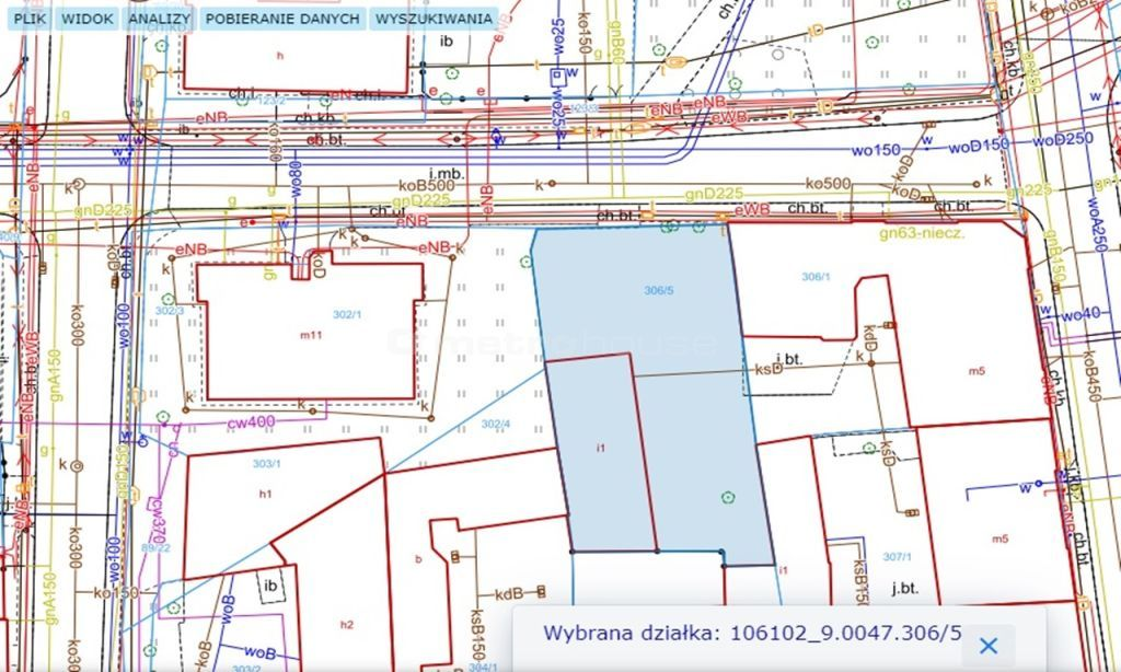 Działka 757,00 m², oferta nr , SGDEVE243, Łódź, Bałuty, Bałuty, Organizacji Wolność i Niezawisłość-idx