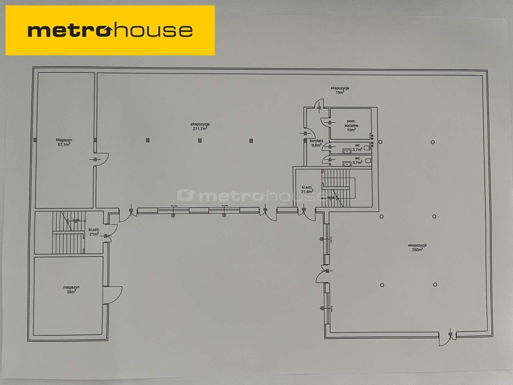 Lokal użytkowy 585,00 m², oferta nr , WLBUFI584, Węgrów, Żagana-idx