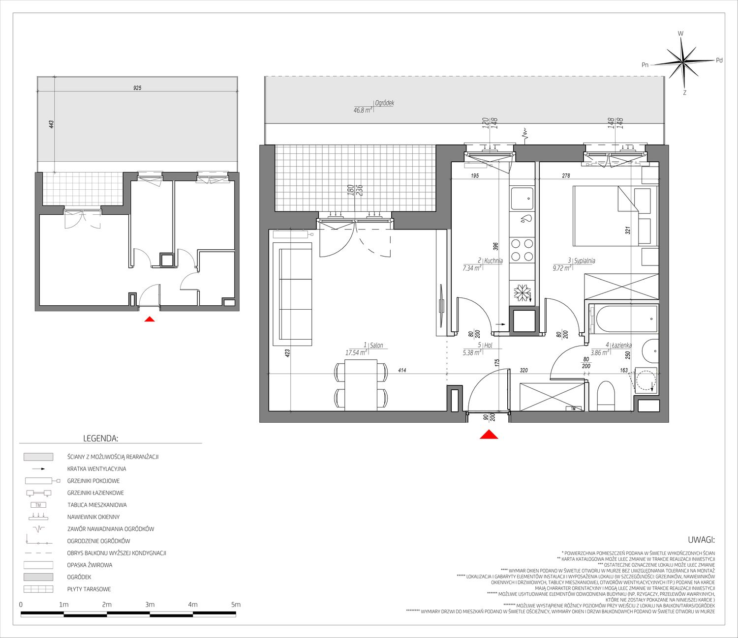 Mieszkanie 43,84 m², parter, oferta nr C/093/M, City Vibe, Kraków, Podgórze, Płaszów, ul. Myśliwska-idx