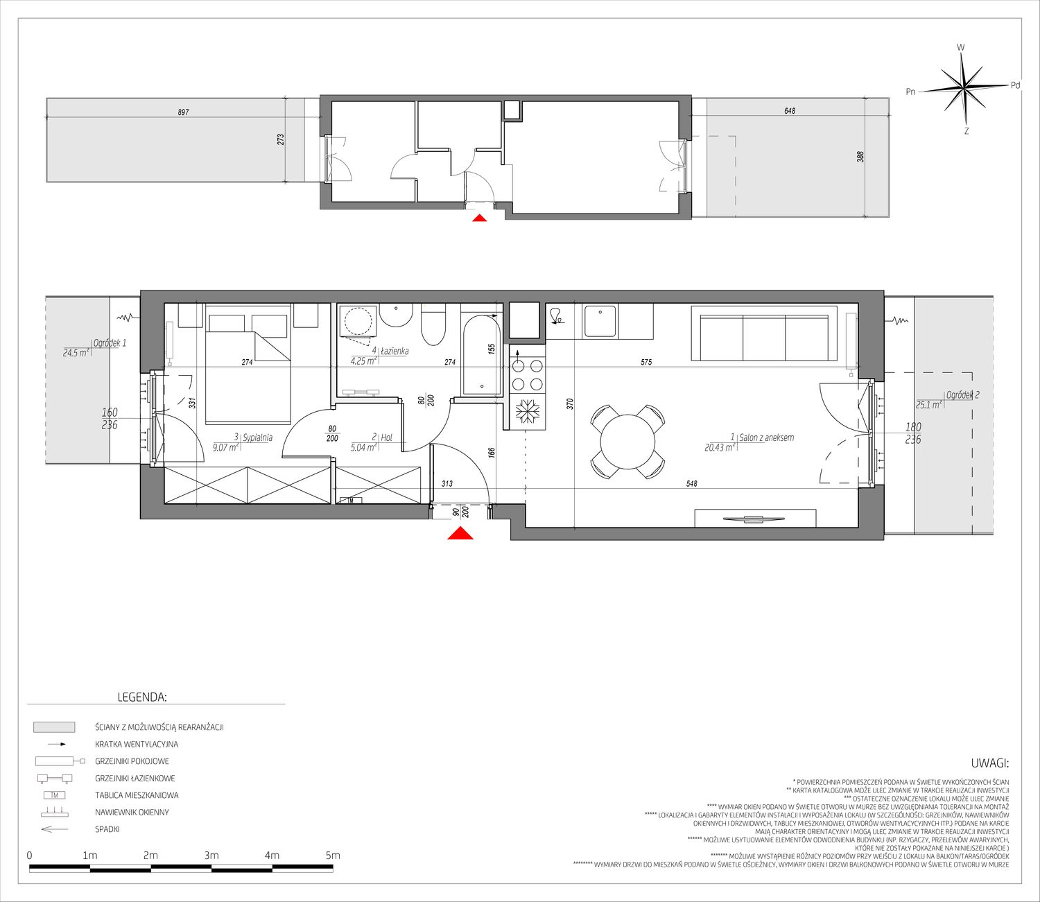 Mieszkanie 38,79 m², parter, oferta nr D/056/M, City Vibe, Kraków, Podgórze, Płaszów, ul. Myśliwska-idx