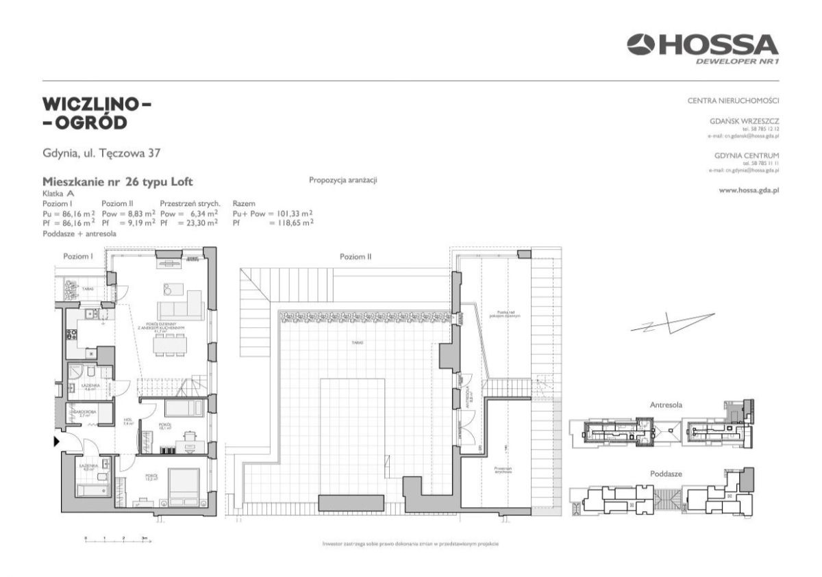 Mieszkanie 94,95 m², piętro 3, oferta nr W-O/31/A/26, Wiczlino-Ogród, Gdynia, Chwarzno-Wiczlino, ul. Tęczowa / Kardynał Wyszyńskiego-idx