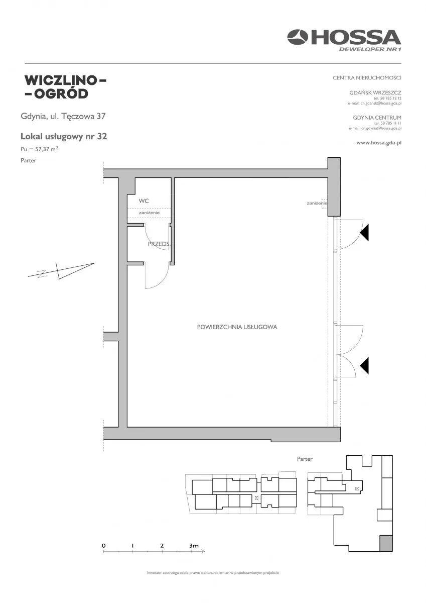 Lokal użytkowy 58,38 m², oferta nr W-O/US/T37/A32, Wiczlino-Ogród - lokale użytkowe, Gdynia, Chwarzno-Wiczlino, ul. Felińskiego / Tęczowa-idx