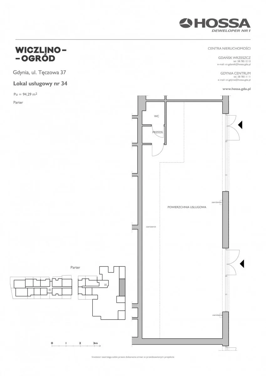 Lokal użytkowy 94,92 m², oferta nr W-O/US/T37/A34, Wiczlino-Ogród - lokale użytkowe, Gdynia, Chwarzno-Wiczlino, ul. Felińskiego / Tęczowa-idx