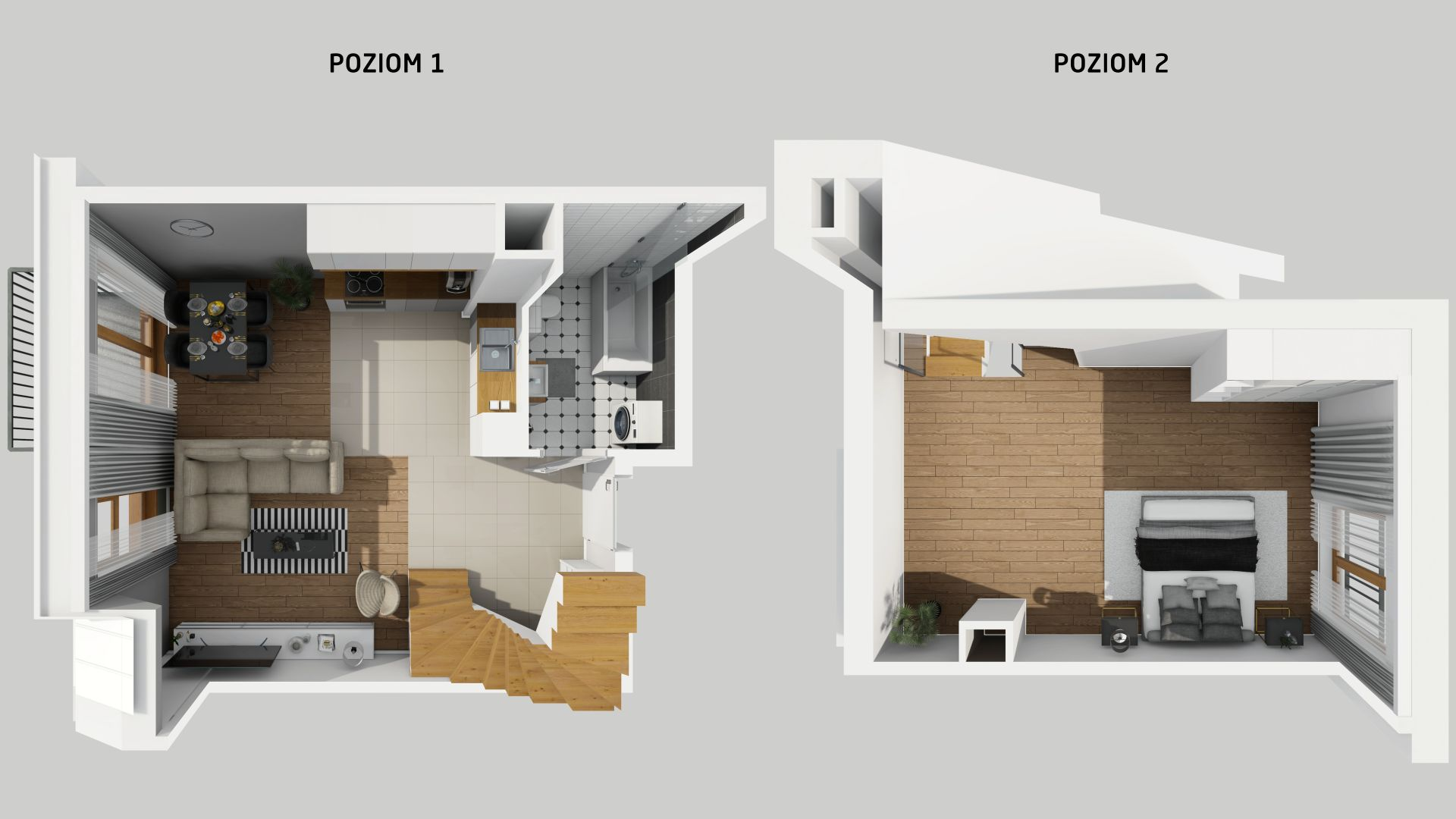 Mieszkanie 64,37 m², piętro 2, oferta nr C/44, Osiedle Harmonia, Wrocław, Maślice, ul. Stodolna-idx