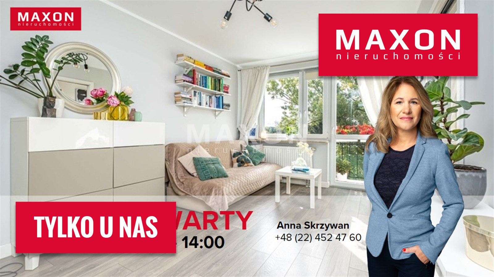 Mieszkanie 36,50 m², piętro 4, oferta nr , 61181/MS/MAX, Warszawa, Ochota, Rakowiec, ul. Mariana Nowickiego-idx