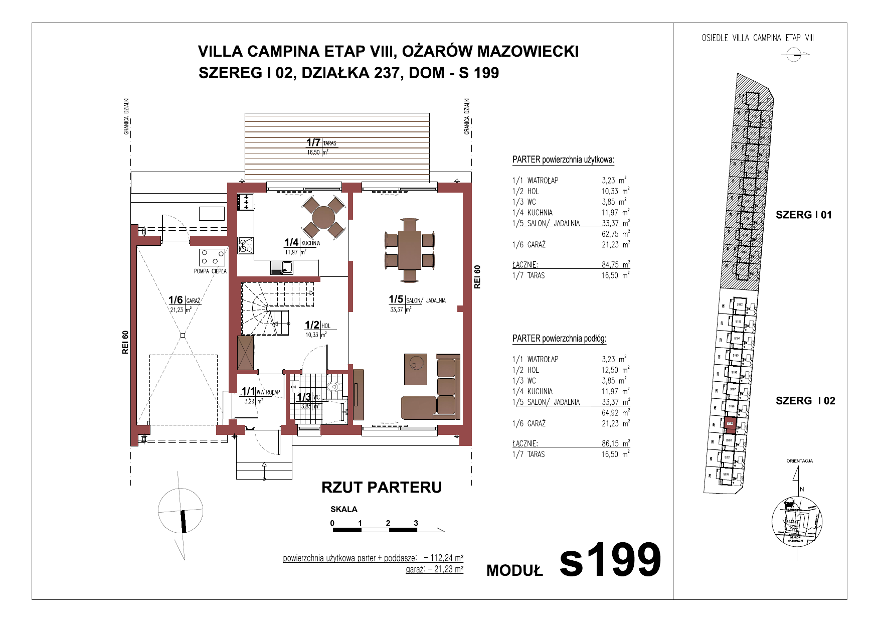 Dom 112,24 m², oferta nr WI02-S199, Villa Campina, Ożarów Mazowiecki, ul. Sochaczewska-idx