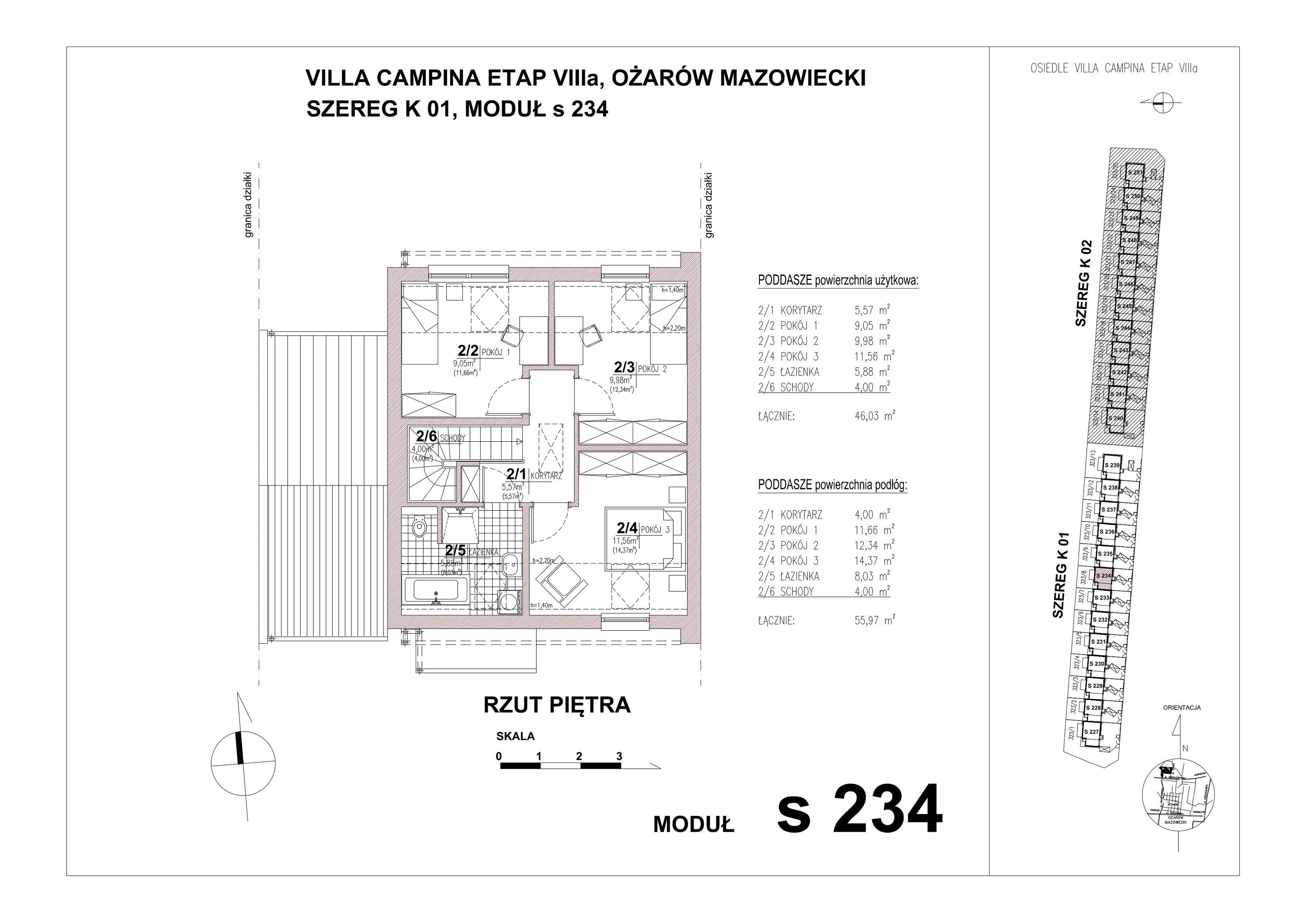 Dom 101,46 m², oferta nr S234, Villa Campina, Ożarów Mazowiecki, ul. Sochaczewska-idx