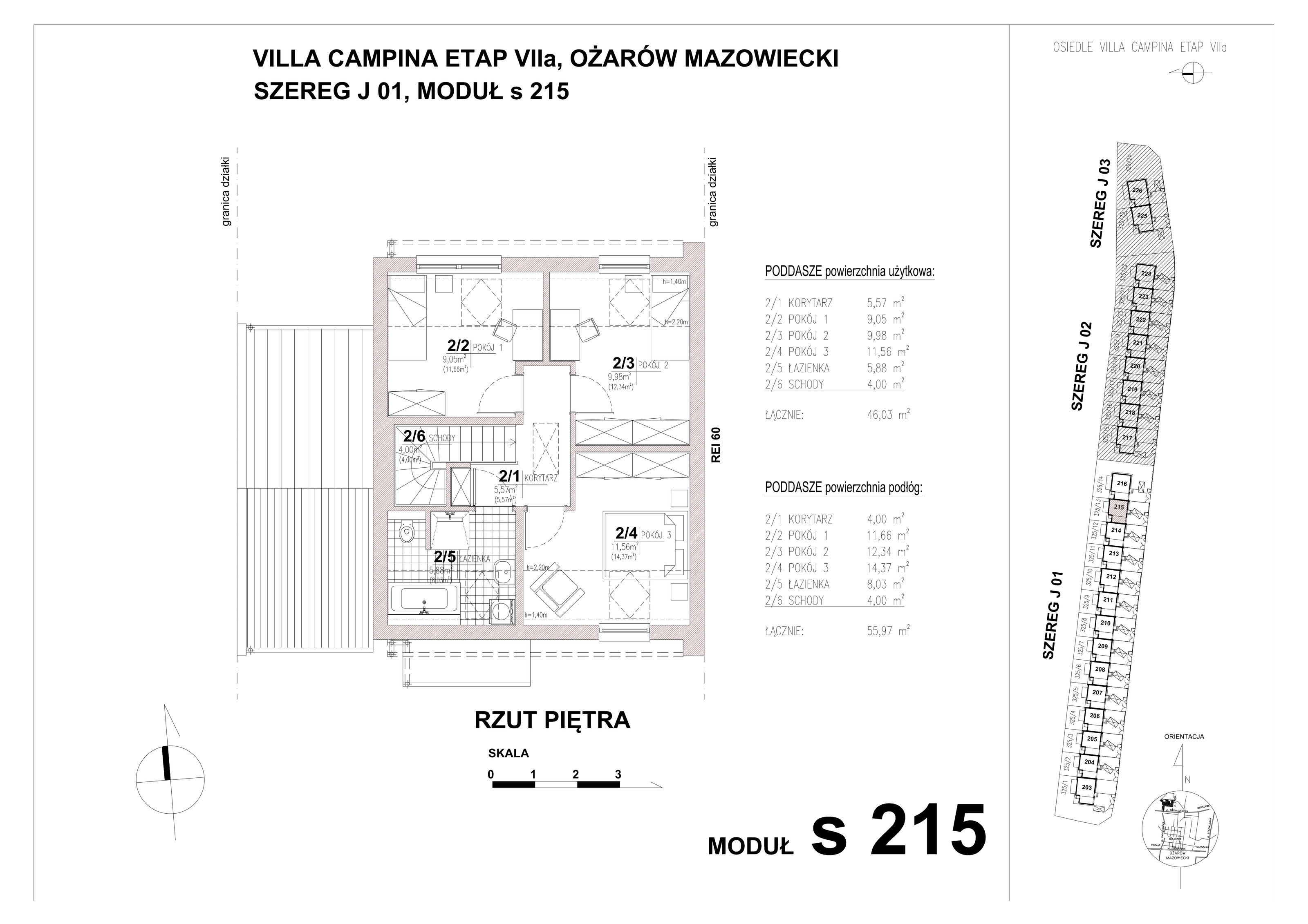 Dom 101,46 m², oferta nr S215, Villa Campina, Ożarów Mazowiecki, ul. Sochaczewska-idx