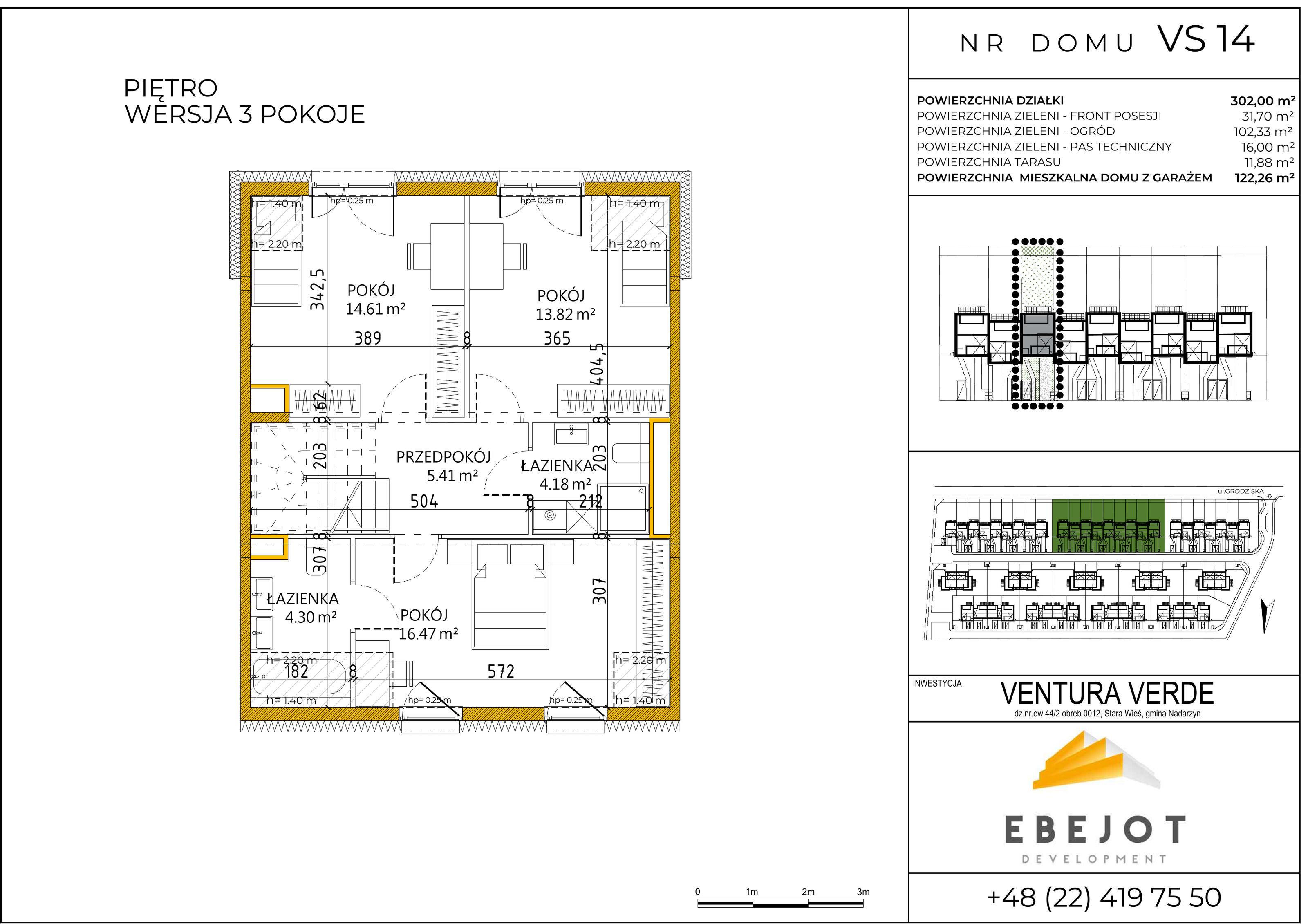 Dom 122,26 m², oferta nr VS14, Ventura Verde, Stara Wieś, ul. Grodziska-idx