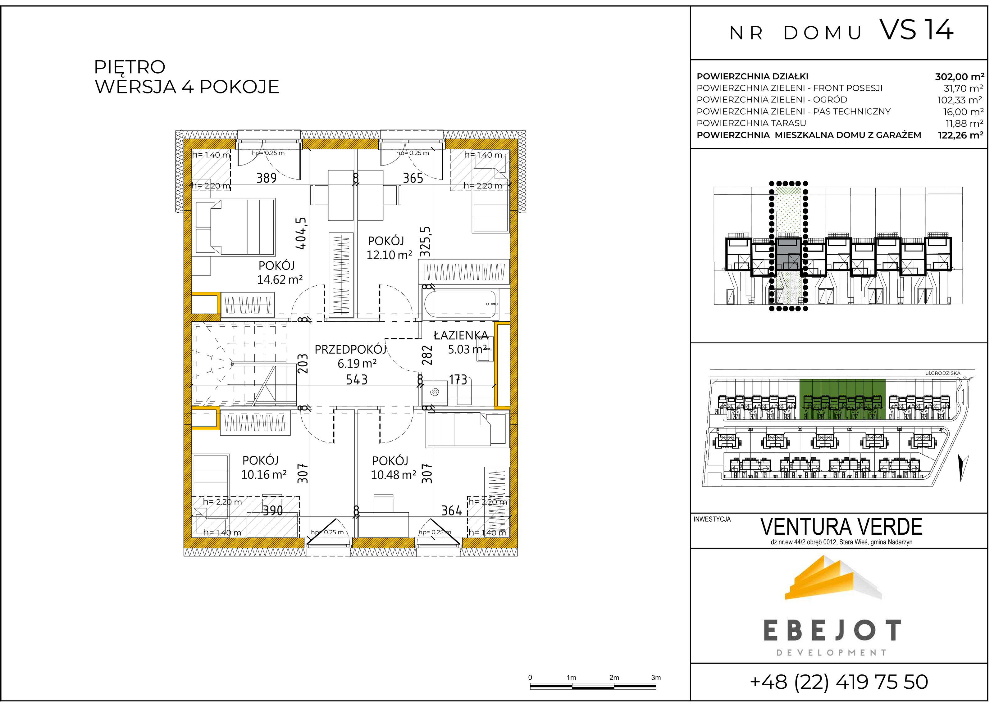 Dom 122,26 m², oferta nr VS14, Ventura Verde, Stara Wieś, ul. Grodziska-idx