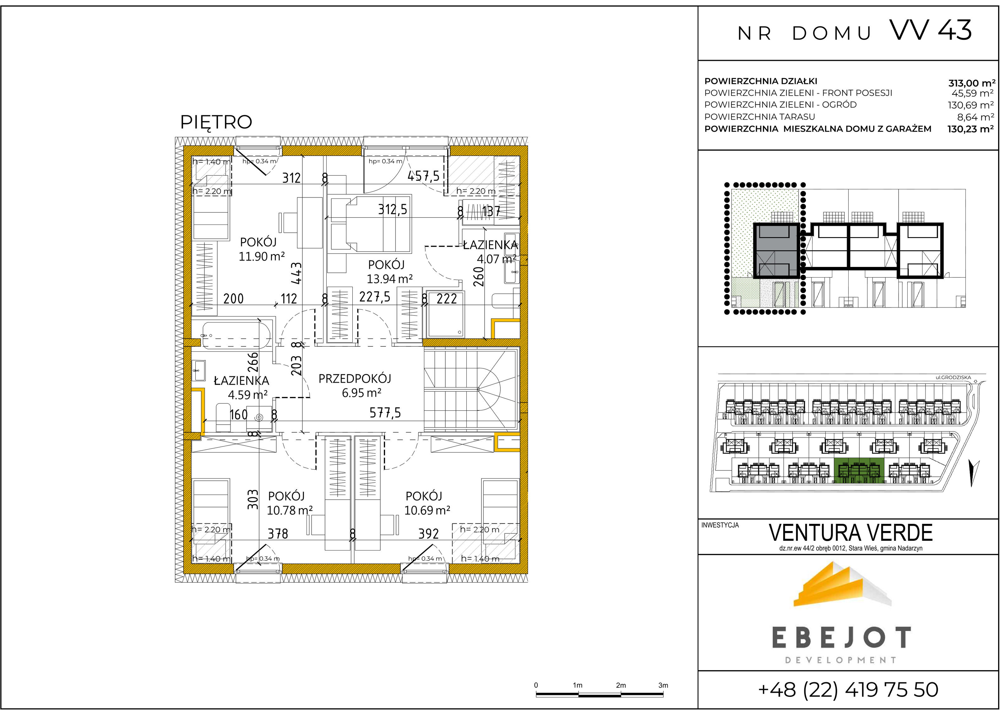 Dom 130,23 m², oferta nr VV43, Ventura Verde, Stara Wieś, ul. Grodziska-idx