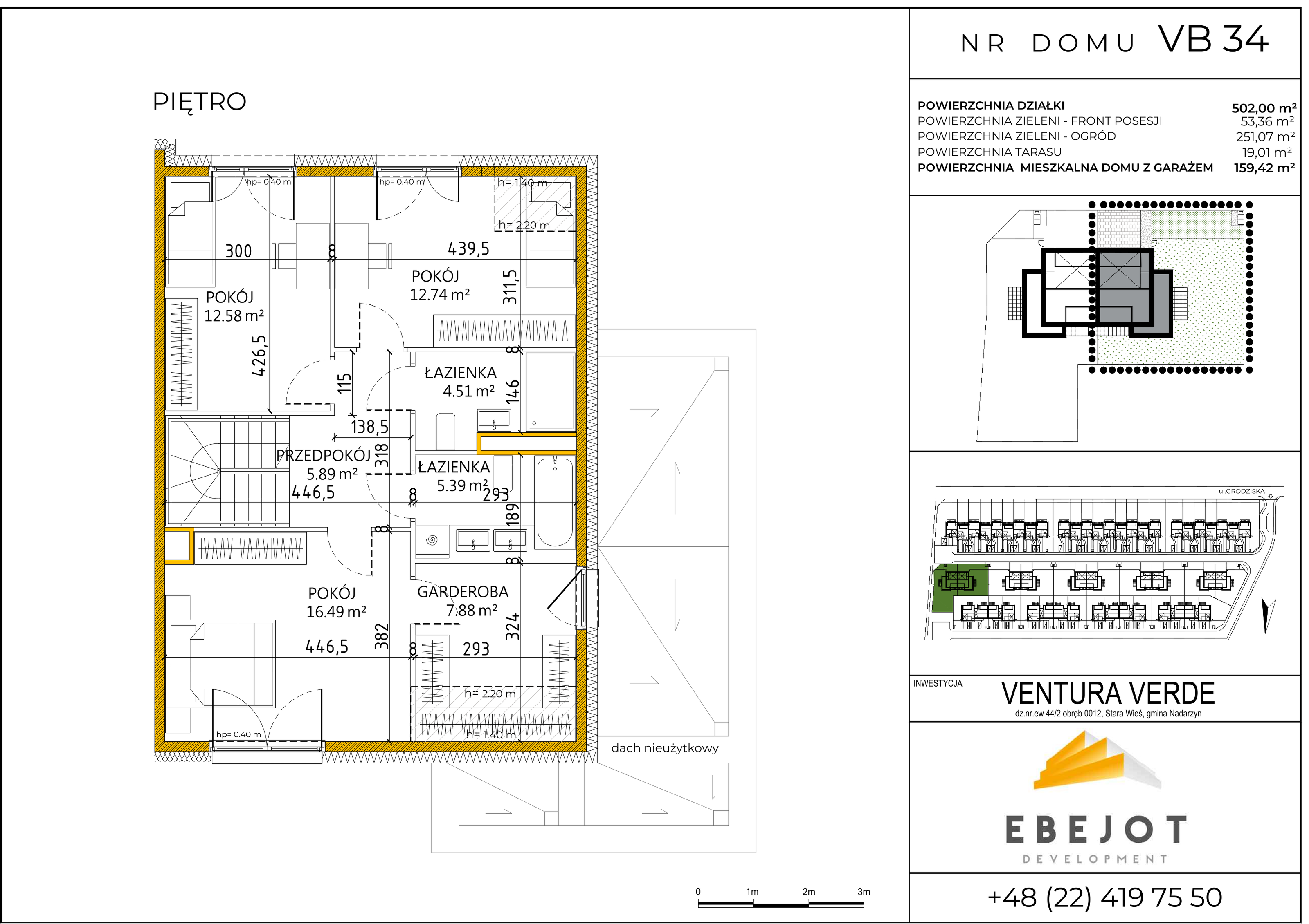 Dom 159,42 m², oferta nr VB34, Ventura Verde, Stara Wieś, ul. Grodziska-idx