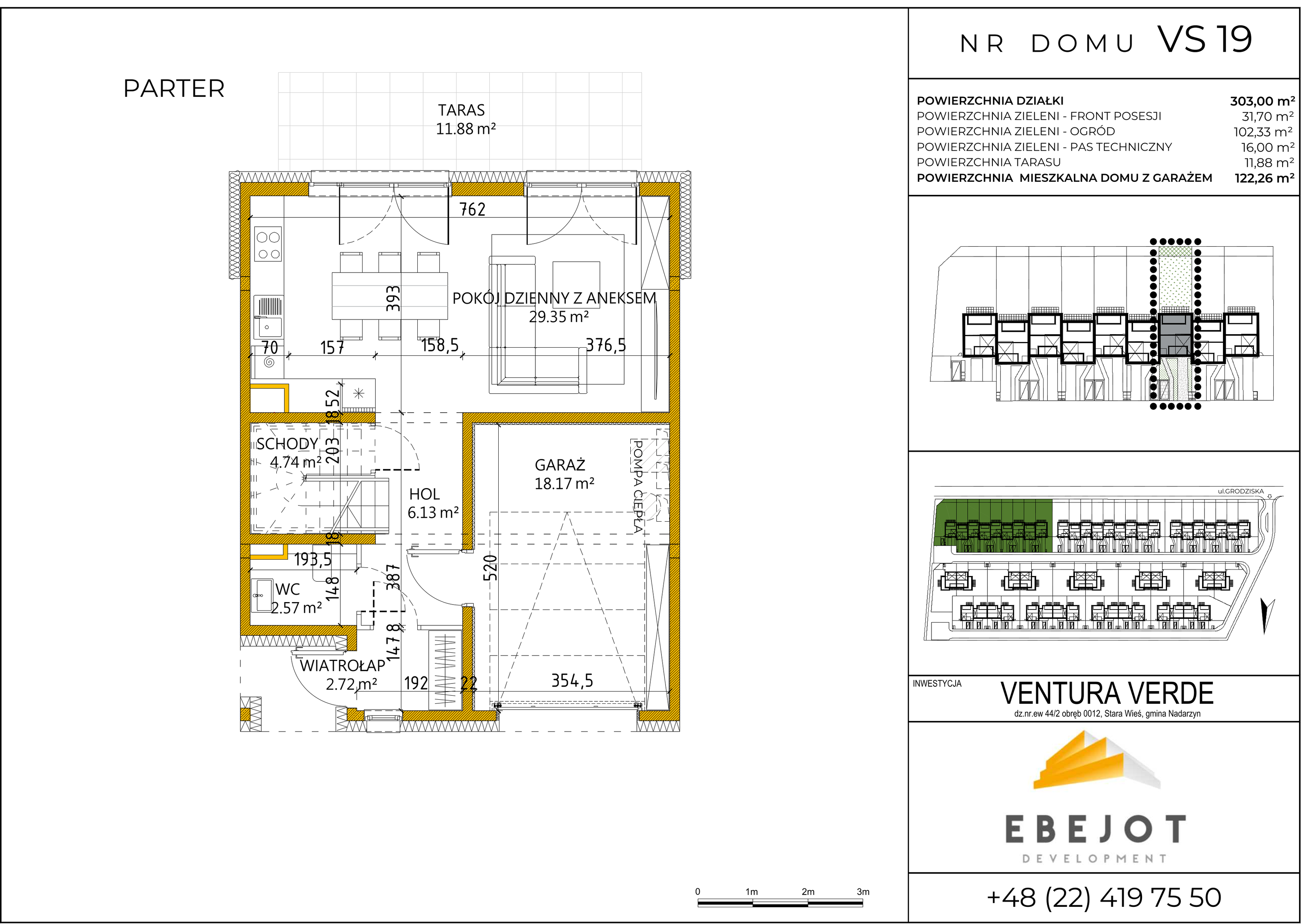 Dom 122,26 m², oferta nr VS19, Ventura Verde, Stara Wieś, ul. Grodziska-idx