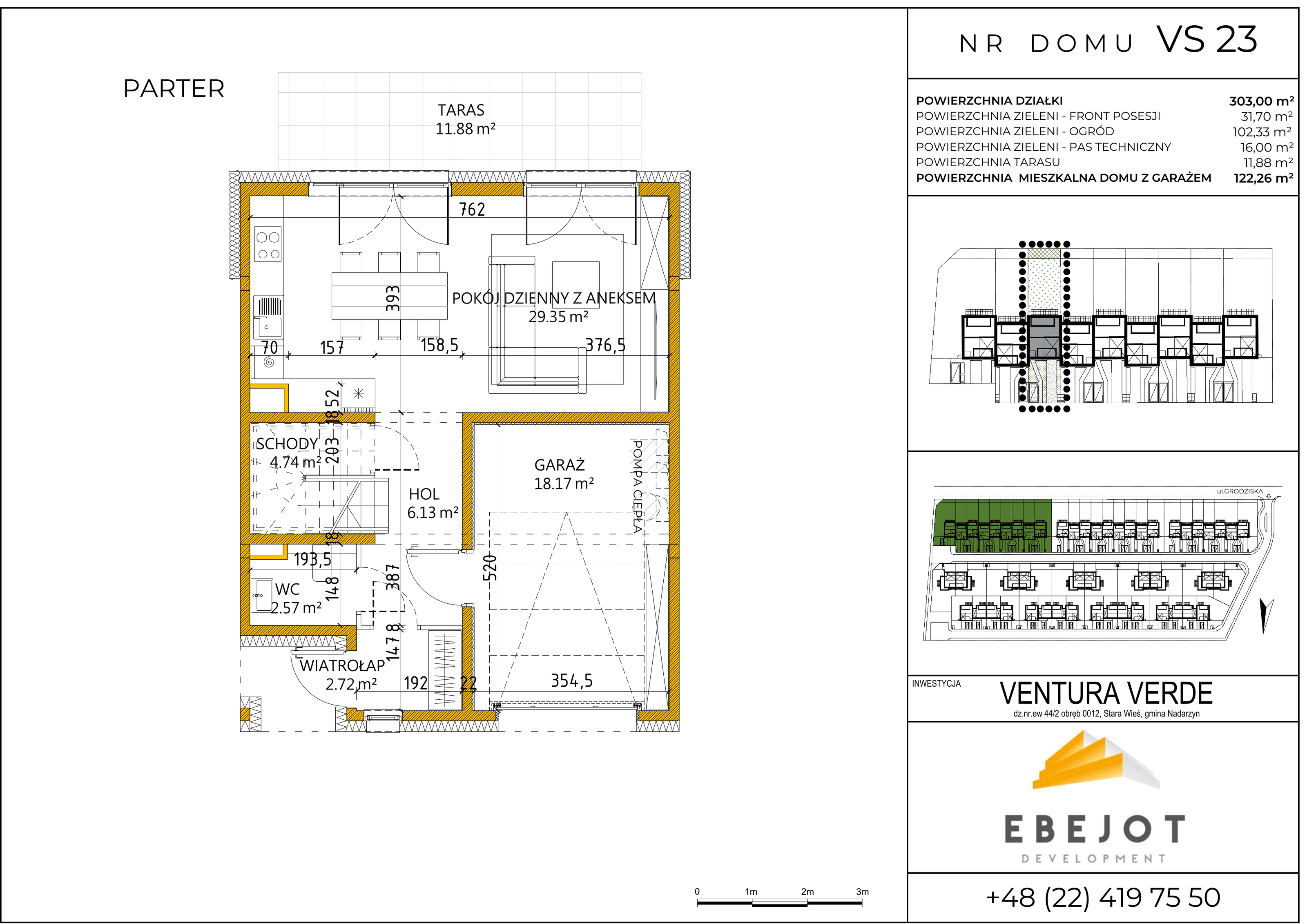 Dom 122,26 m², oferta nr VS23, Ventura Verde, Stara Wieś, ul. Grodziska-idx