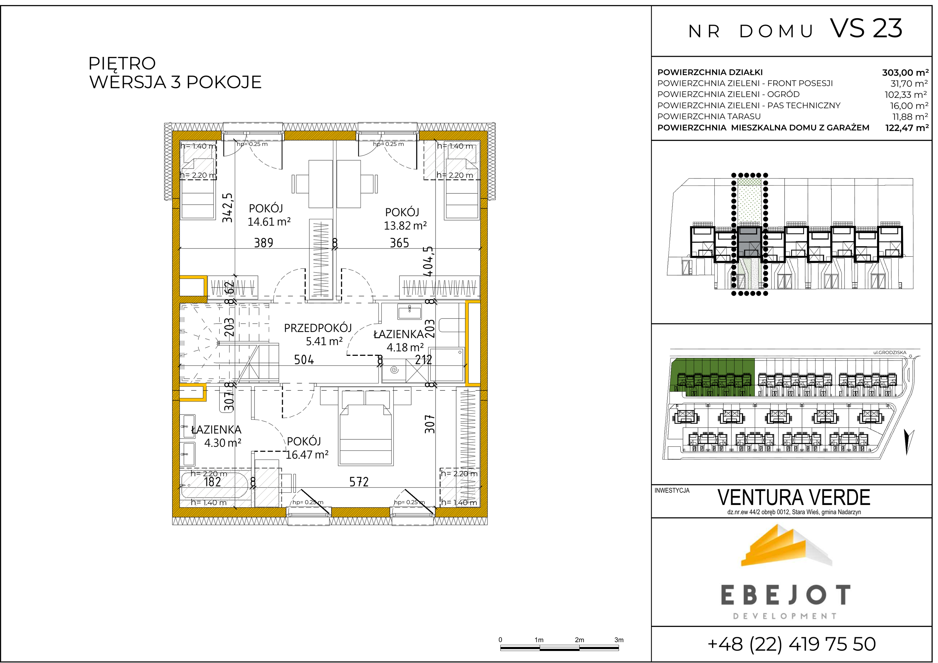 Dom 122,26 m², oferta nr VS23, Ventura Verde, Stara Wieś, ul. Grodziska-idx