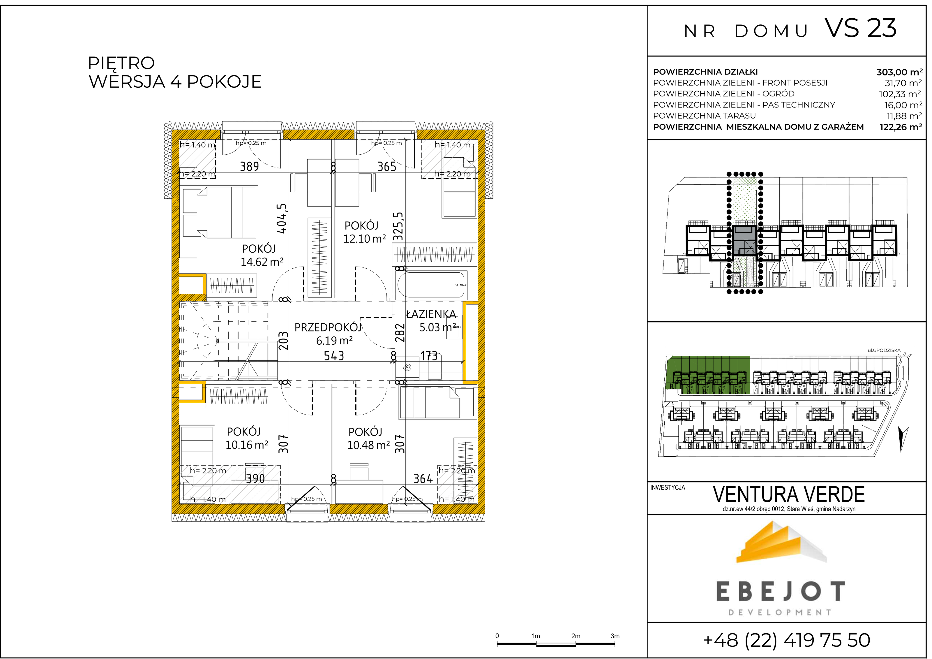 Dom 122,26 m², oferta nr VS23, Ventura Verde, Stara Wieś, ul. Grodziska-idx