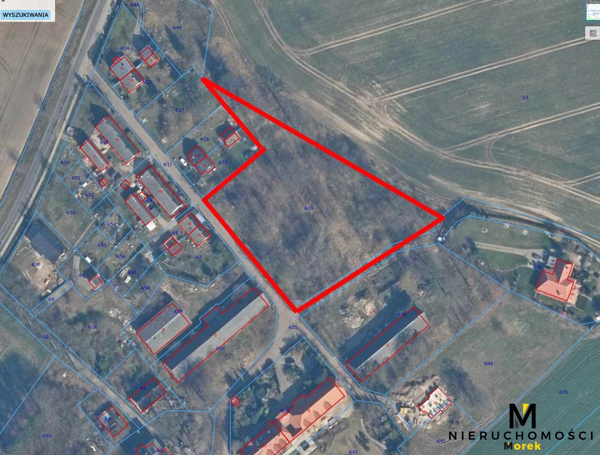 Działka 6 603,00 m², oferta nr , KMO-GS-1965, Gościno-idx