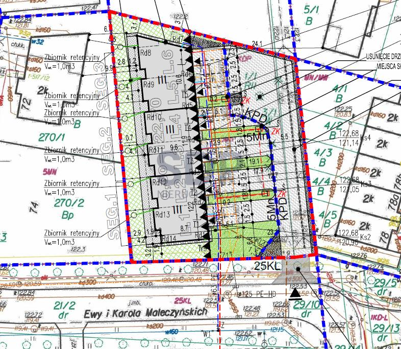 Działka 1 374,00 m², oferta nr , 28634, Wrocław, Fabryczna, Oporów-idx