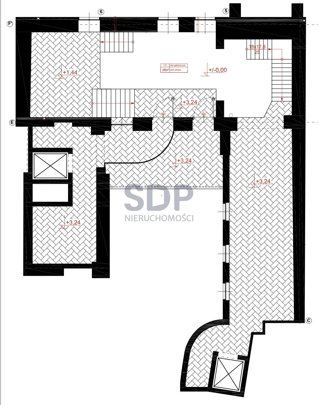 Lokal gastronomiczny 240,00 m², oferta nr , 35189, Wrocław, Stare Miasto, Ofiar Oświęcimskich-idx