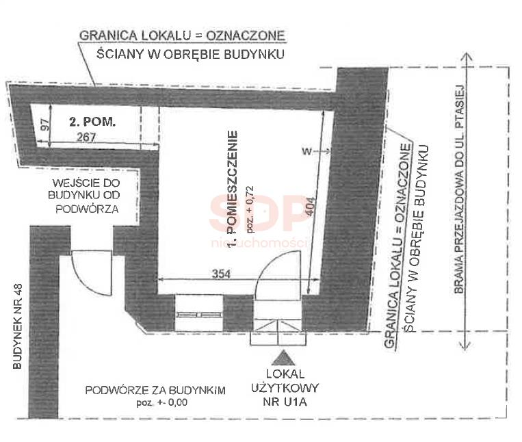 Mieszkanie 17,69 m², parter, oferta nr , 37843, Wrocław, Biskupin-Sępolno-Dąbie-Bartoszowice, Śródmieście, Pomorska-idx