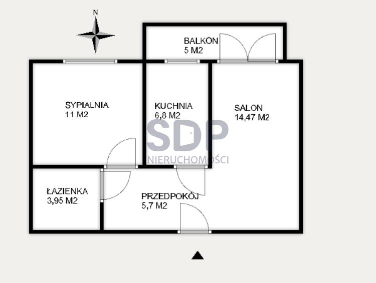 Mieszkanie 42,00 m², piętro 5, oferta nr , 35396, Wrocław, Krzyki-Partynice, Krzyki, Armii Krajowej-idx