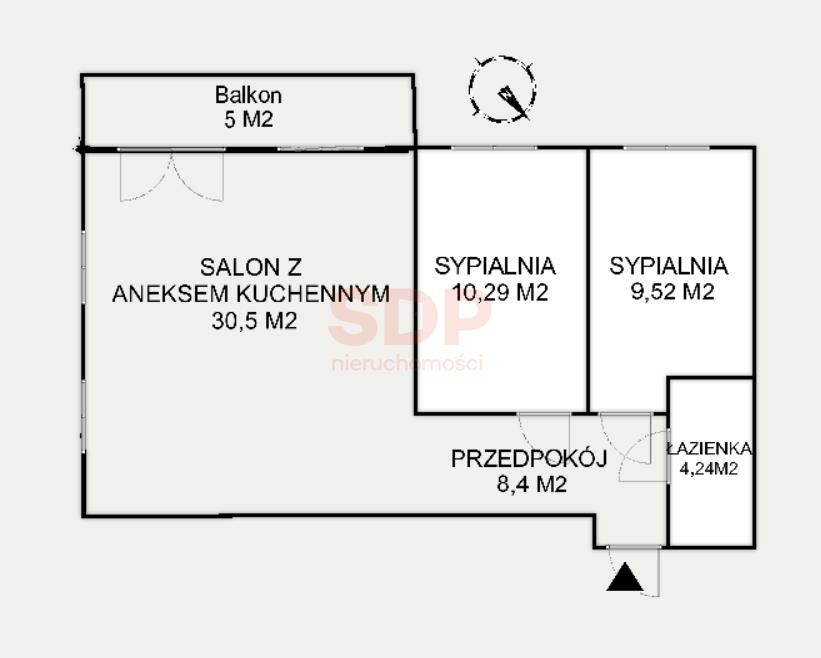 Mieszkanie 63,00 m², piętro 2, oferta nr , 36117, Wrocław, Psie Pole-Zawidawie, Psie Pole, Gorlicka-idx