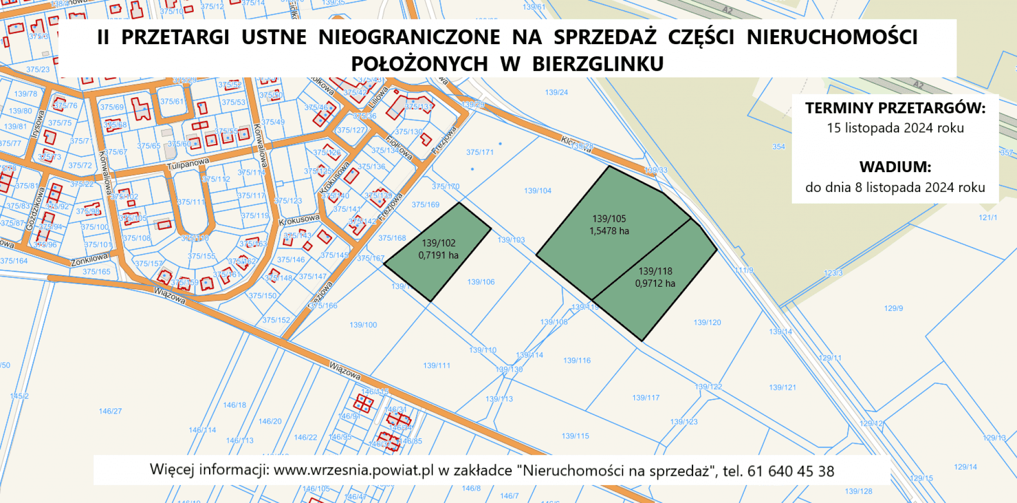 Działka 7 191,00 m², oferta nr , TTT-00000367, Bierzglinek-idx