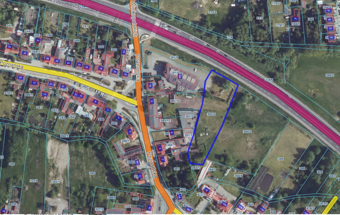 Działka 4 298,00 m², oferta nr , TTT-00000446, Nekla-idx