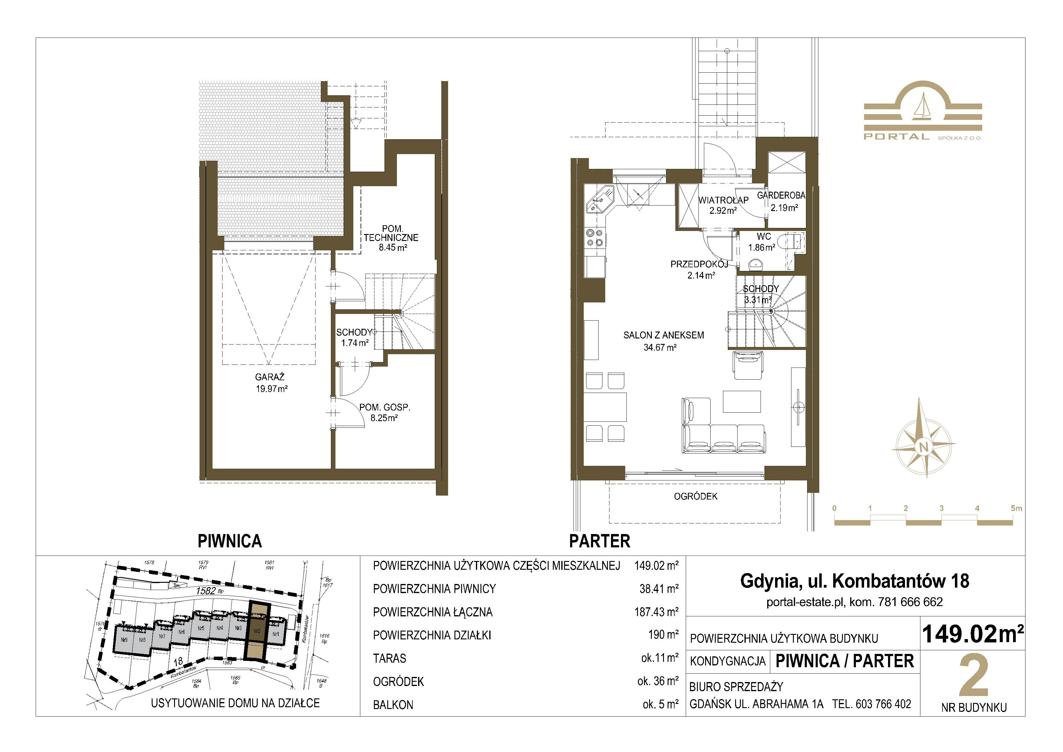 Dom 149,02 m², oferta nr 2, Domy - Gdynia Redłowo, Gdynia, Redłowo, ul. Kombatantów 18-idx