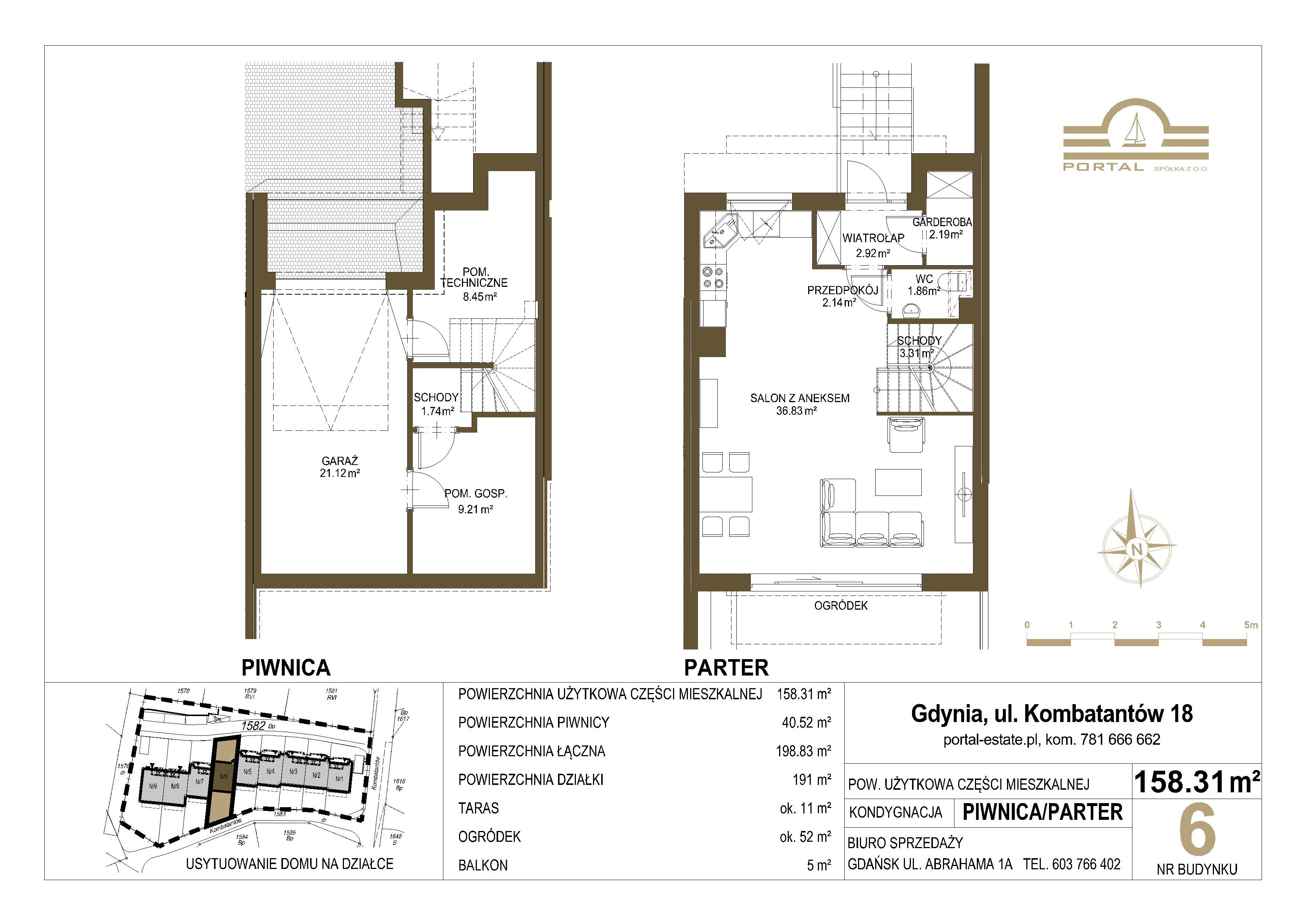 Dom 158,00 m², oferta nr 6, Domy - Gdynia Redłowo, Gdynia, Redłowo, ul. Kombatantów 18-idx