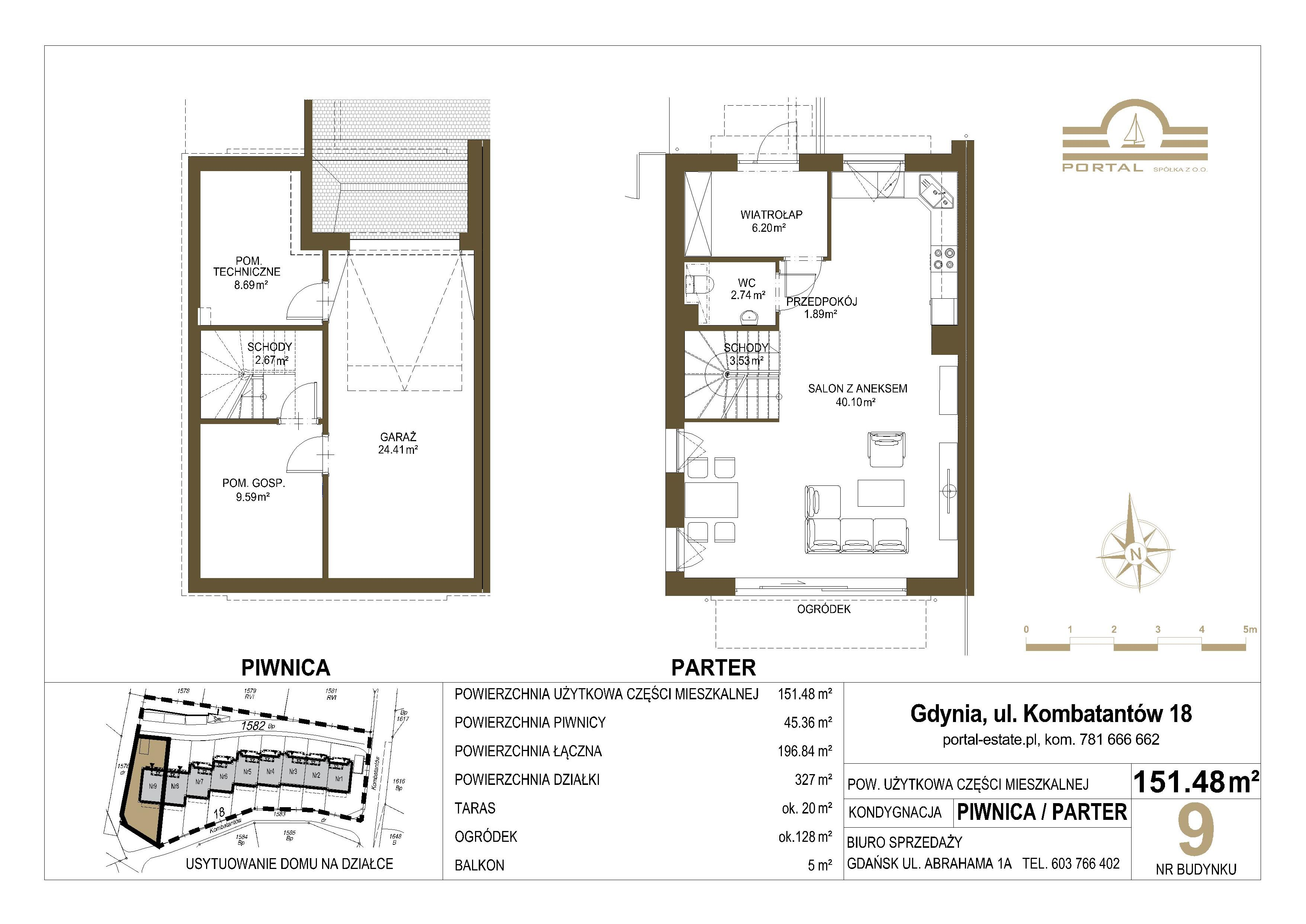 Dom 151,00 m², oferta nr 9, Domy - Gdynia Redłowo, Gdynia, Redłowo, ul. Kombatantów 18-idx