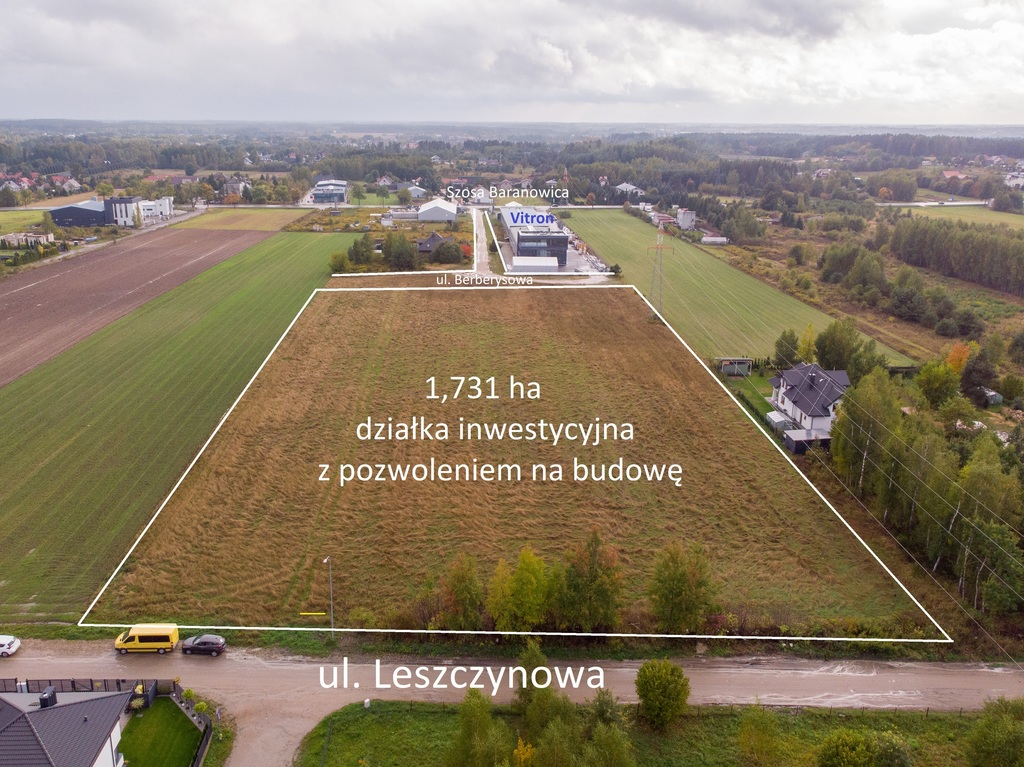 Działka 17 310,00 m², oferta nr , 141/8652/OGS, Grabówka-idx