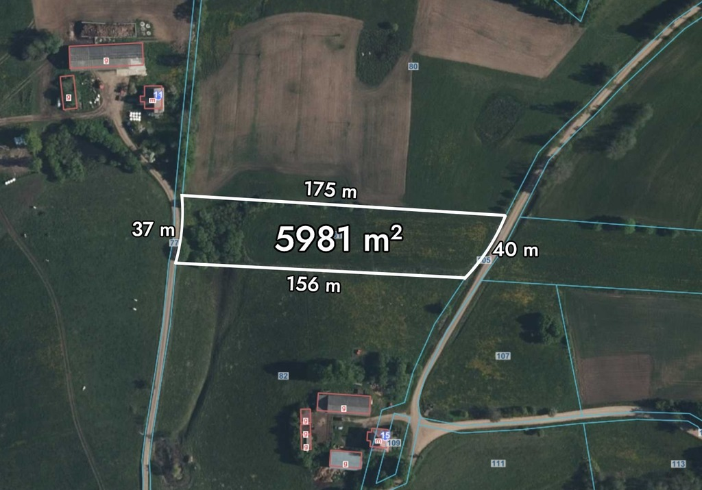 Działka 5 981,00 m², oferta nr , 171/8652/OGS, Wiżgóry-idx