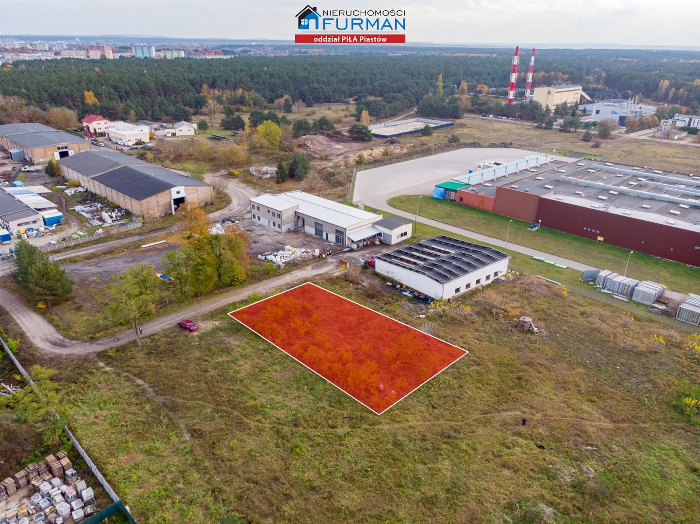 Działka 1 064,00 m², oferta nr , FRP-GS-196447, Piła-idx