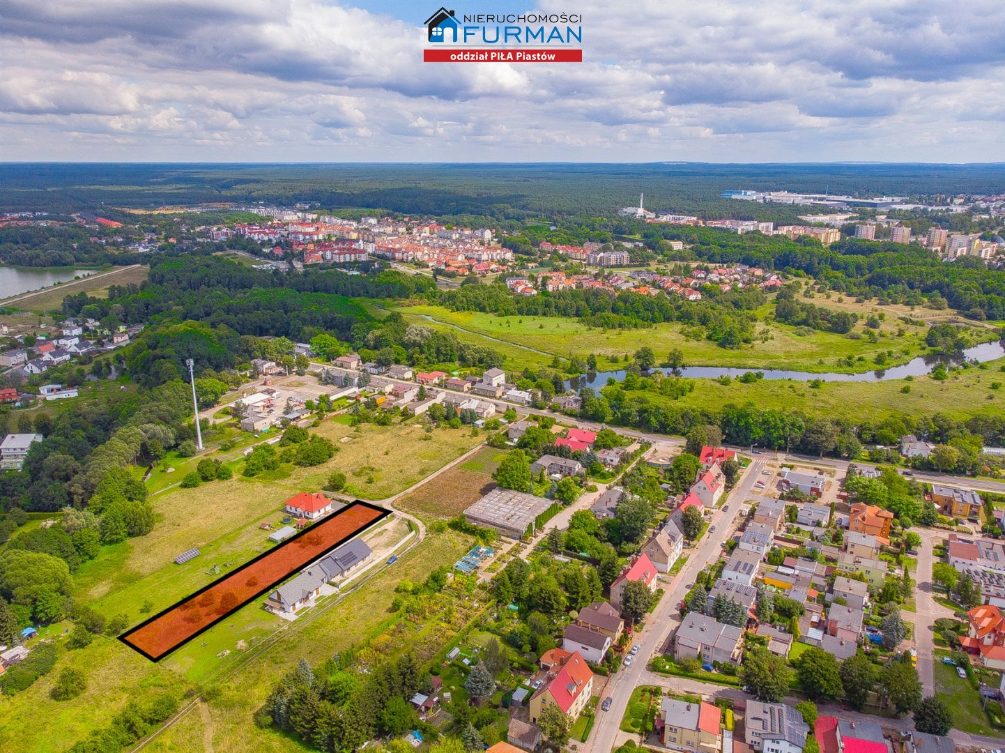 Działka 2 519,00 m², oferta nr , FRP-GS-197327-1, Piła-idx