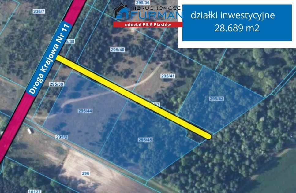 Działka 7 718,00 m², oferta nr , FRP-GS-197276, Rogoźno-idx