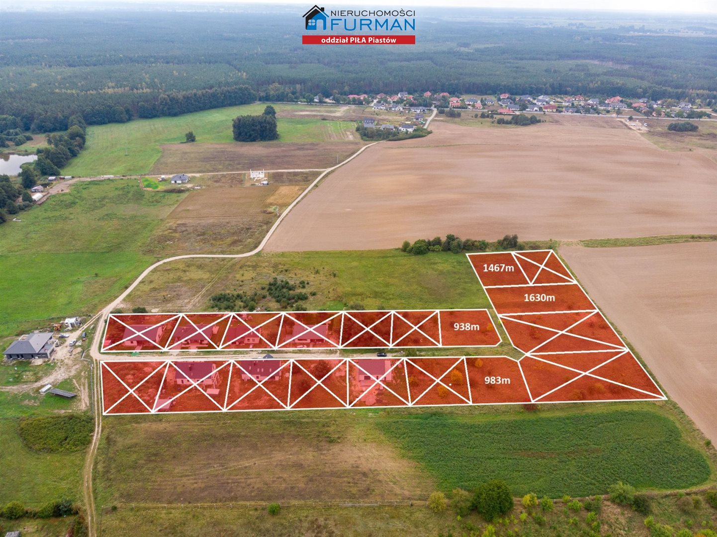 Działka 938,00 m², oferta nr , FRP-GS-196336, Szydłowo-idx