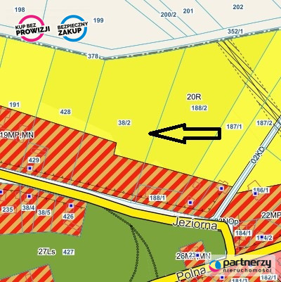 Działka 12 346,00 m², oferta nr , PAN334526, Żarnowska, Jeziorna-idx