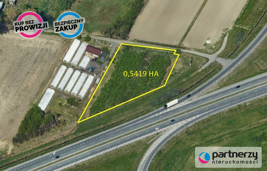 Działka 5 419,00 m², oferta nr , PN424568, Gdańsk, Olszynka, Modra-idx