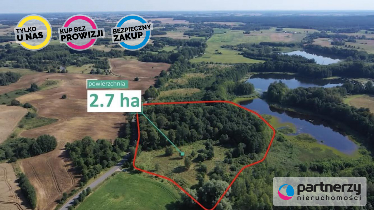 Działka 27 539,00 m², oferta nr , PAN142228, Pasym-idx